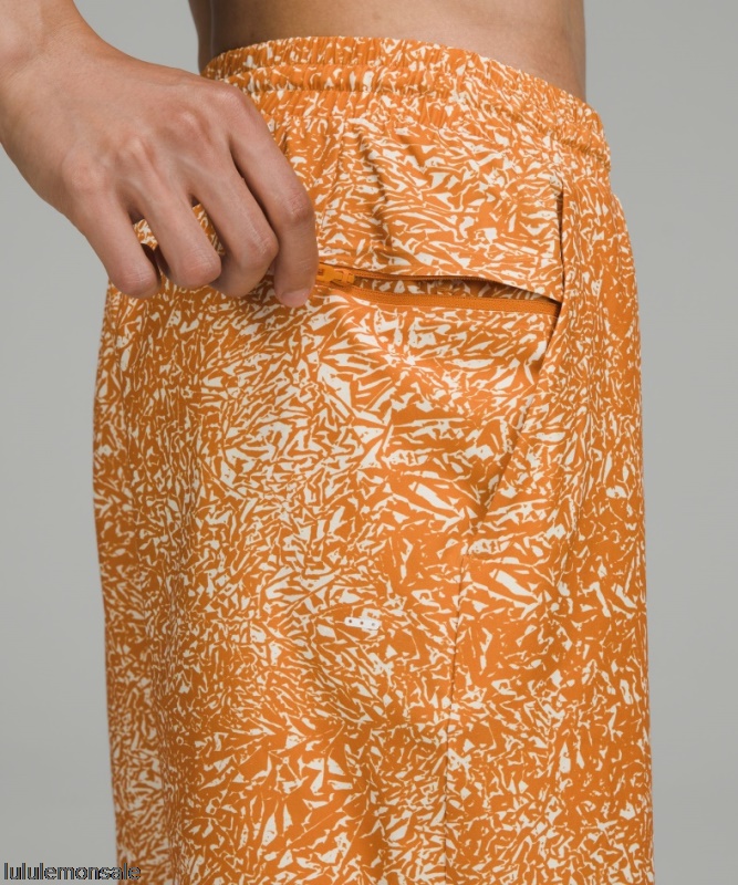 Lululemon Deutschland DELULU957 | Pool Kurz 7 Herbst Orange